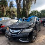 Acura RDX 2016-2018 in a junkyard in the USA