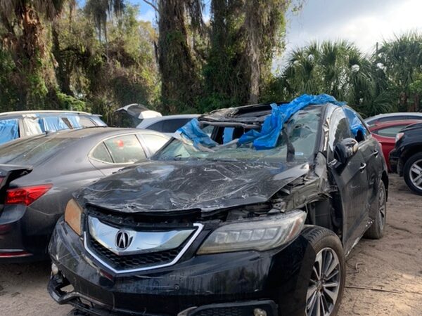 Acura RDX 2016-2018 in a junkyard in the USA Acura