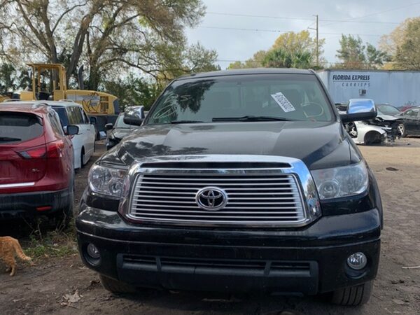 Toyota Tundra 2009-2013 in a junkyard in the USA Toyota