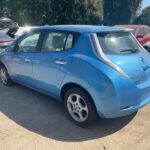 Nissan Leaf 2009-2017 in a junkyard in the USA Nissan