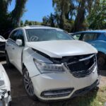 Acura MDX 2014-2016 in a junkyard in the USA Acura