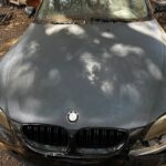 BMW 530i 2005-2007 in a junkyard in the USA