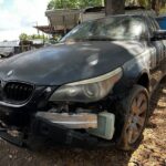 BMW 530i 2005-2007 in a junkyard in the USA BMW