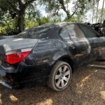 BMW 530i 2005-2007 in a junkyard in the USA