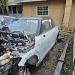 MINI Cooper S Hatch 2018-2021 in a junkyard in the USA MINI