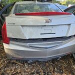 Cadillac ATS 2014-2023 in a junkyard in the USA Cadillac