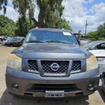 Nissan Armada 2007-2016 in a junkyard in the USA