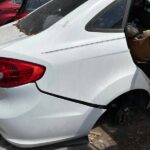 Ford Fiesta 2009-2013 in a junkyard in the USA Ford