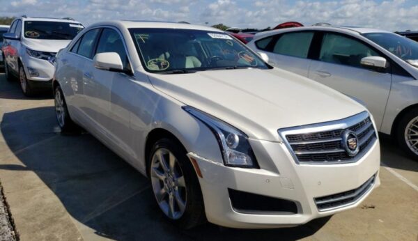 Cadillac ATS 2014-2023 in a junkyard in the USA