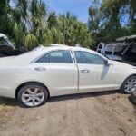 Cadillac ATS 2014-2023 in a junkyard in the USA Cadillac