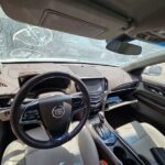 Cadillac ATS 2014-2023 in a junkyard in the USA Cadillac