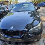 BMW 530i 2005-2007 in a junkyard in the USA BMW