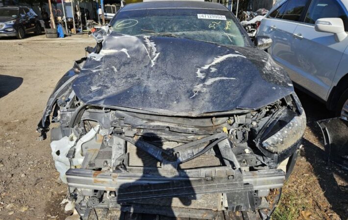 Ford Fusion 2012-2015 in a junkyard in the USA Ford