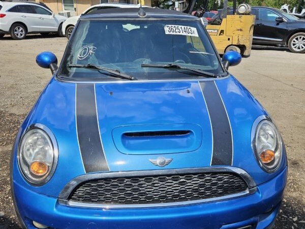 MINI Cooper S Convertible 2009-2015 in a junkyard in the USA MINI