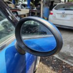 MINI Cooper S Convertible 2009-2015 in a junkyard in the USA MINI