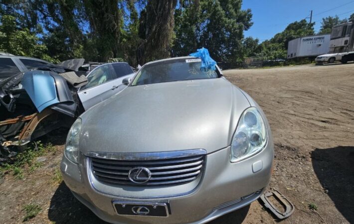 Lexus SC430 2001-2005 in a junkyard in the USA Lexus