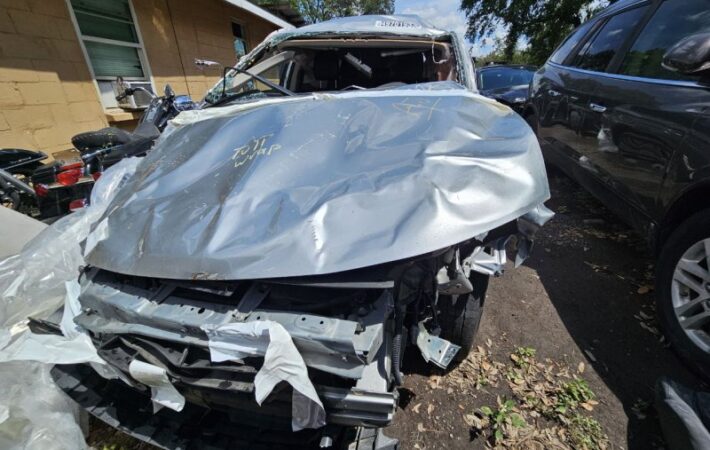 Mitsubishi Outlander 2015-2019 in a junkyard in the USA Mitsubishi