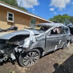 Mitsubishi Outlander 2015-2019 in a junkyard in the USA Mitsubishi