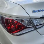Hyundai Sonata Hybrid 2012-2014 in a junkyard in the USA Hyundai
