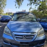 Honda Odyssey 2005-2009 in a junkyard in the USA