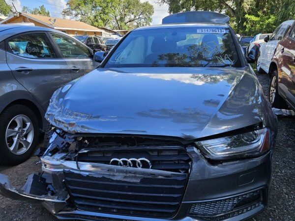 Audi A4 2013-2015 in a junkyard in the USA Audi