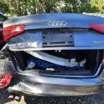 Audi A4 2013-2015 in a junkyard in the USA Audi