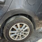 Mazda mazda3 2017-2018 in a junkyard in the USA