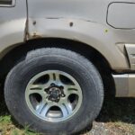 Lexus LX450 195-1997 in a junkyard in the USA