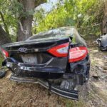 Ford Fusion 2012-2016 in a junkyard in the USA Ford