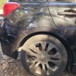 Subaru Impreza 2011-2015 in a junkyard in the USA