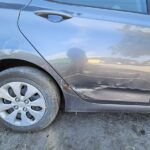 Hyundai Accent 2011-2017 in a junkyard in the USA