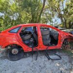 Ford Focus 2014-2019 in a junkyard in the USA