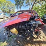 Ford Focus 2014-2019 in a junkyard in the USA