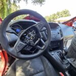 Ford Focus 2014-2019 in a junkyard in the USA Ford