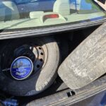 Subaru Impreza 2011-2015 in a junkyard in the USA