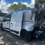 Ford Transit Connect 2014-2023 in a junkyard in the USA Ford