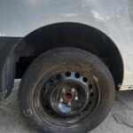 Ford Transit Connect 2014-2023 in a junkyard in the USA Ford