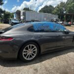 Porsche Panamera 4 2016-2020 in a junkyard in the USA Porsche