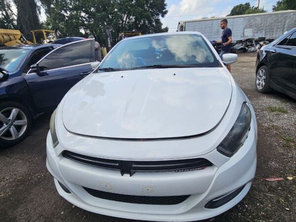 Dodge Dart 2013-2016 in a junkyard in the USA Dodge