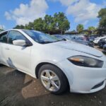 Dodge Dart 2013-2016 in a junkyard in the USA Dodge