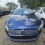 Volkswagen Passat B7 2011-2014 in a junkyard in the USA Volkswagen