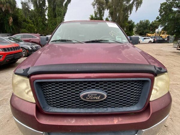 Ford F150 2003-2005 in a junkyard in the USA Ford