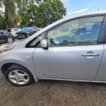 Nissan Leaf 2009-2017 in a junkyard in the USA Nissan