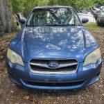 Subaru Legacy in a junkyard in the USA Legacy