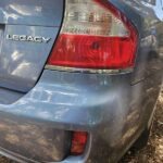 Subaru Legacy in a junkyard in the USA Legacy