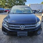 Volkswagen Tiguan 2012-2016 in a junkyard in the USA Volkswagen