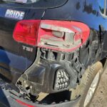 Volkswagen Tiguan 2012-2016 in a junkyard in the USA Volkswagen