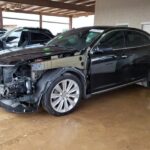 Lincoln MKS 2013-2014 in a junkyard in the USA Lincoln