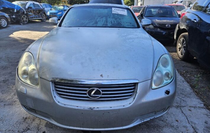 Lexus SC430 2001-2005 in a junkyard in the USA Lexus