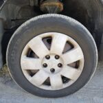 Mitsubishi Outlander 2002-2005 in a junkyard in the USA Mitsubishi